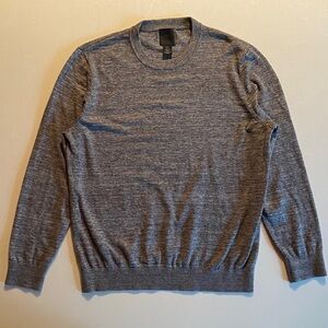 H&M 100% cotton lightweight and soft grey sweater